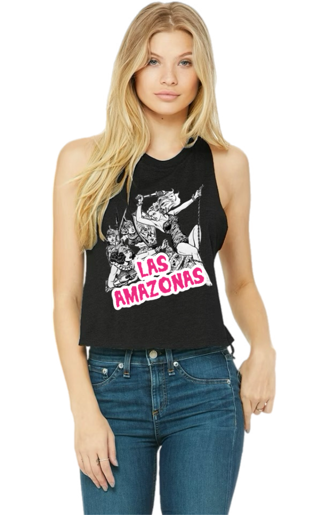 Las Amazonas Cropped Tank Top