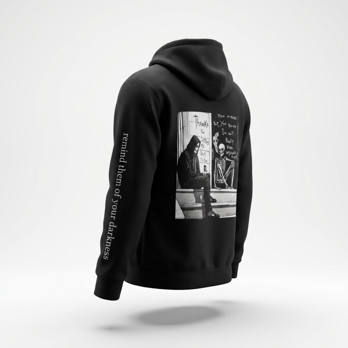 not here anymore pullover