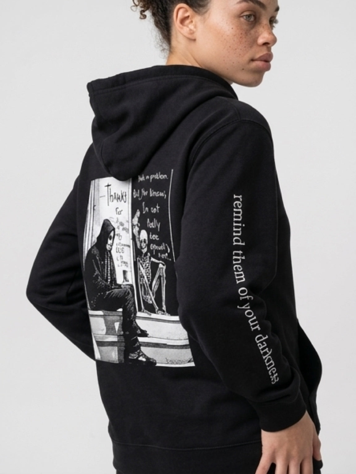 not here anymore pullover